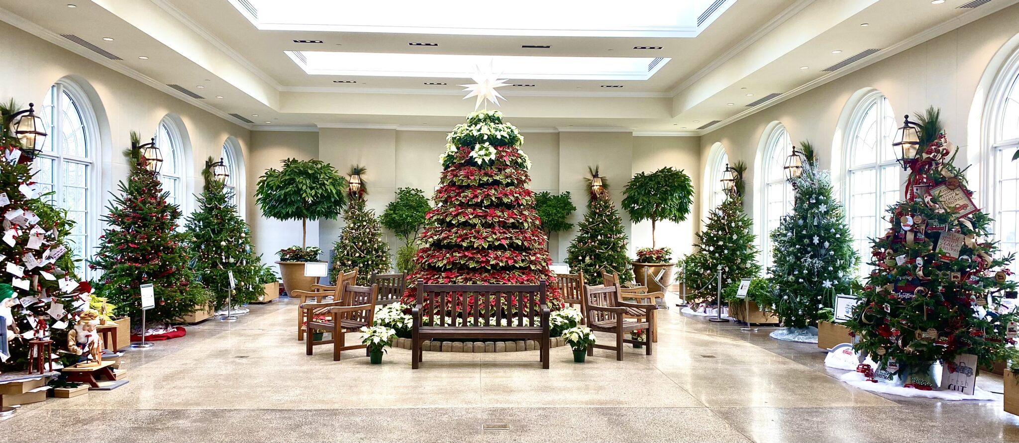 The Christmas Tree Showcase - Hershey Gardens